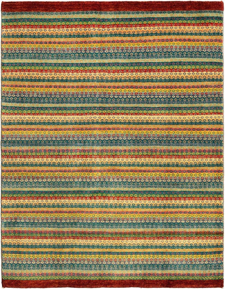 Detail image of 4' 6 x 6' 5 Juma Wool Rug