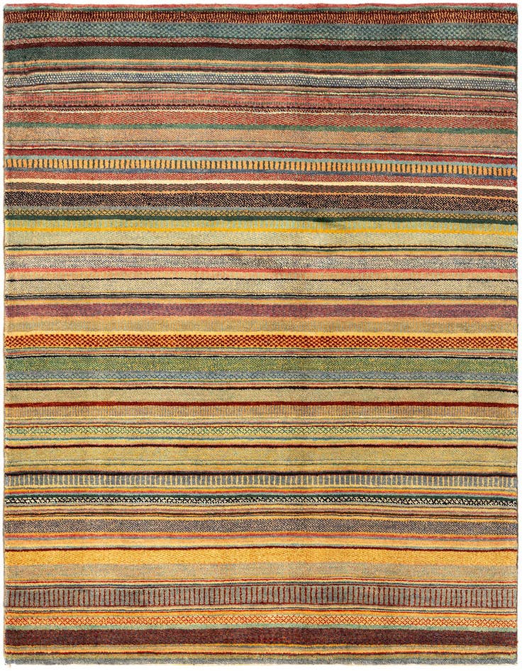 Detail image of 4' 6 x 6' 4 Juma Wool Rug
