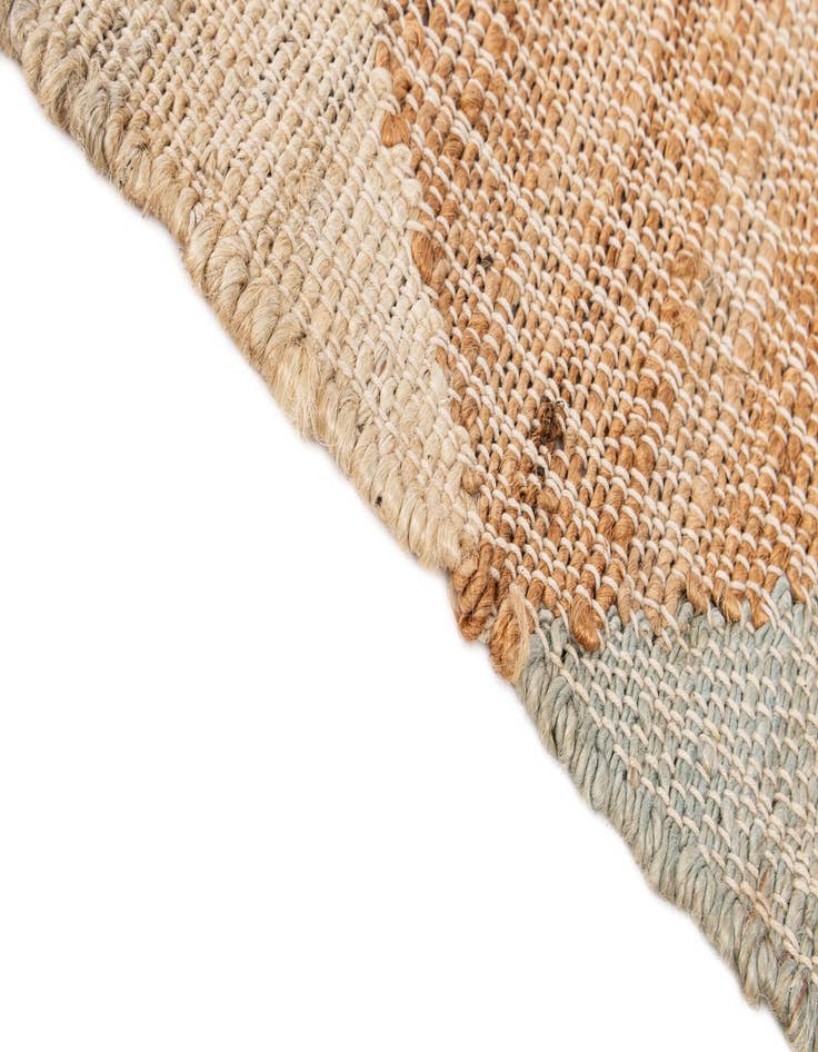 Detail image of 4' 3 x 6' 6 Hand Woven Kala Handwoven Jute Rug