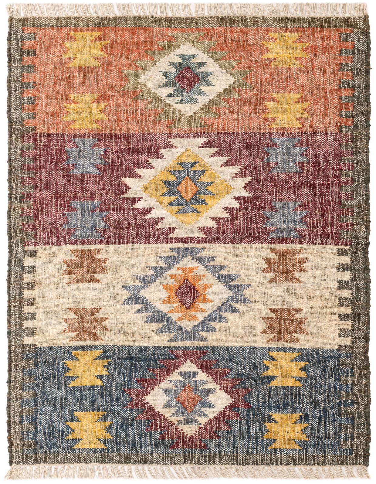 Primary image 4' 2 x 6' 3  Hand Woven Kala Handwoven Jute Rug