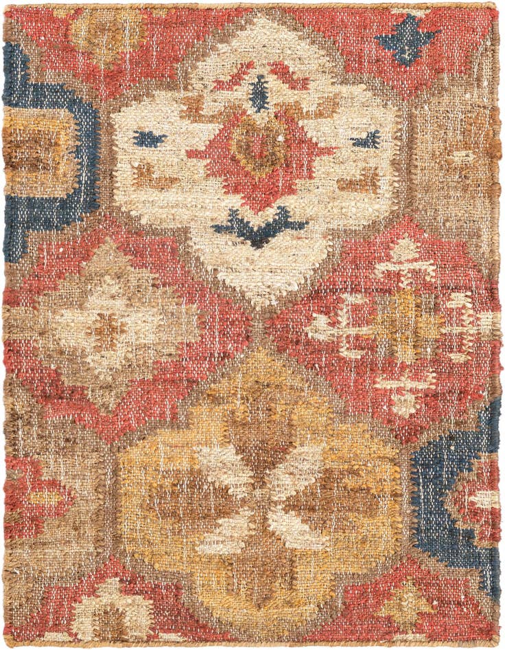 Detail image of 2' x 3' 1 Hand Woven Kala Handwoven Jute Rug