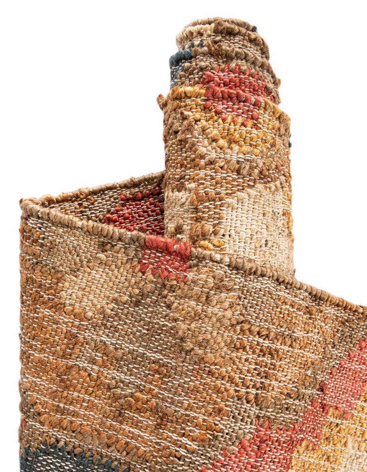 Detail image of 7' 10 x 10' Hand Woven Kala Handwoven Jute Rug