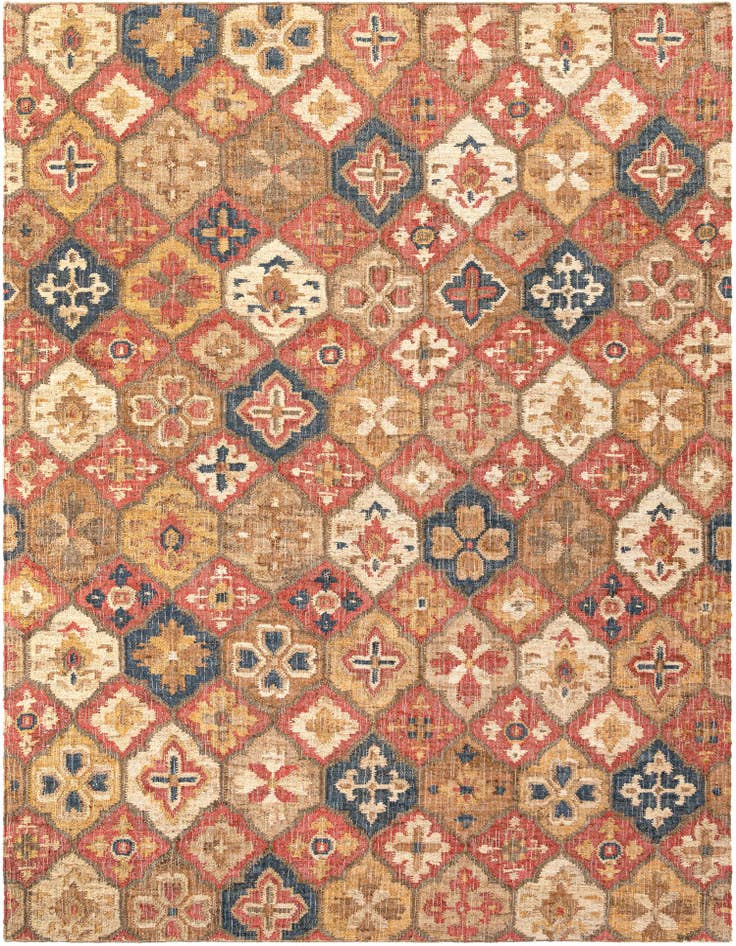 Detail image of 9' x 12' Hand Woven Kala Handwoven Jute Rug