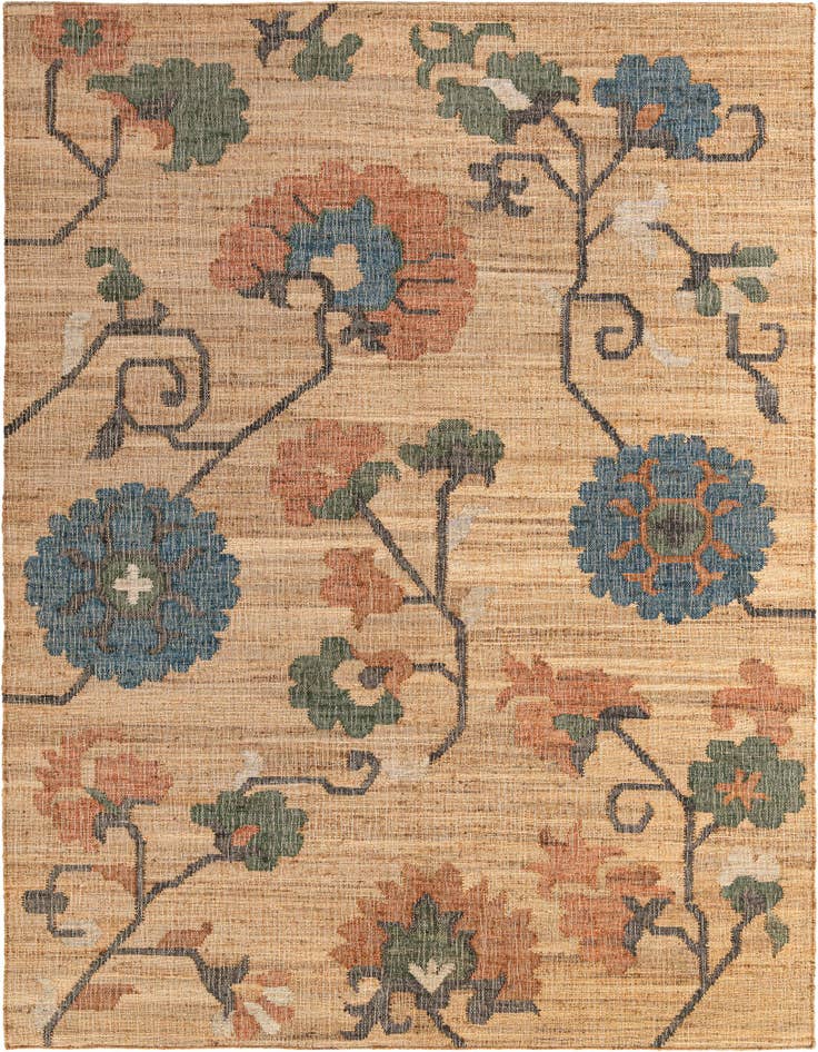 Detail image of 7' 10 x 10' Hand Woven Kala Handwoven Jute Rug