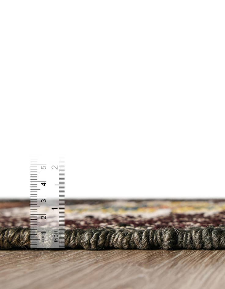 Detail image of 4' 1 x 6' 1  Hand Woven Kala Handwoven Jute Rug