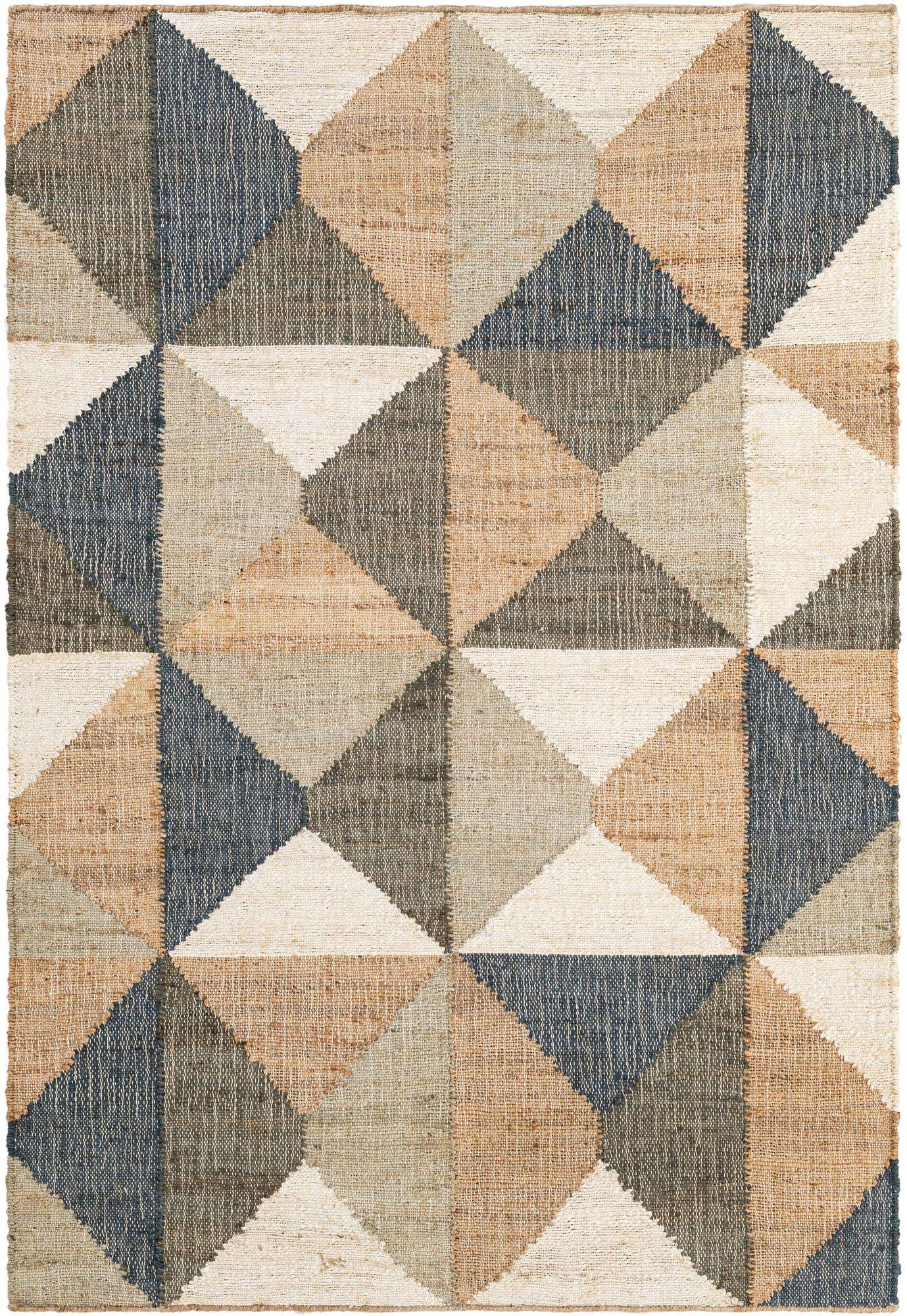 4' 1 x 6' 1 Hand Woven Kala Handwoven Jute Rug