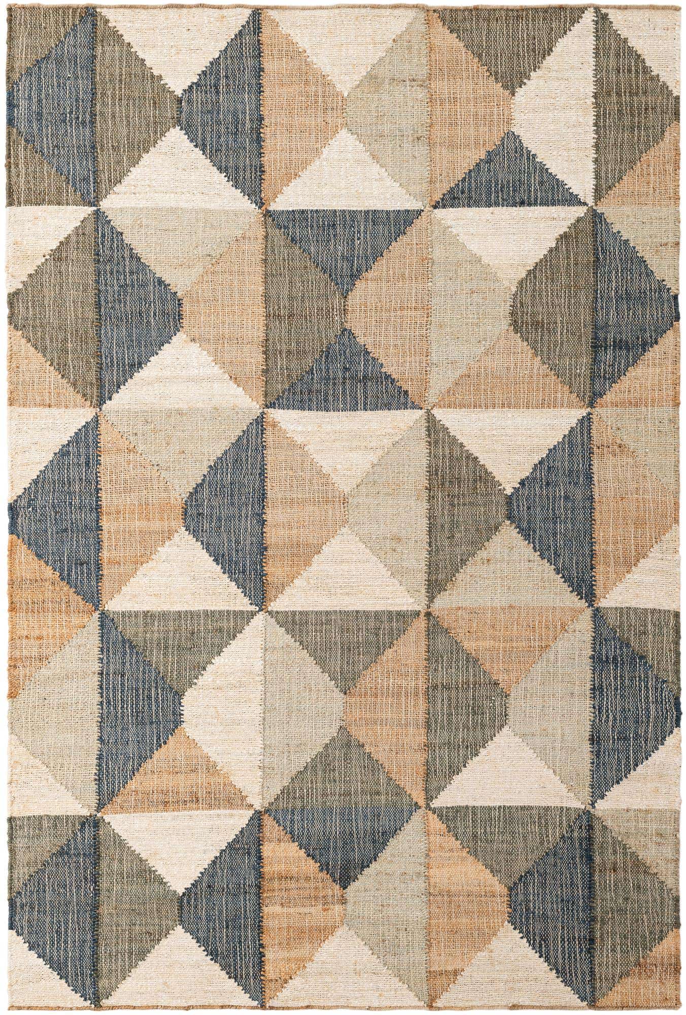 5' 1 x 8' Hand Woven Kala Handwoven Jute Rug
