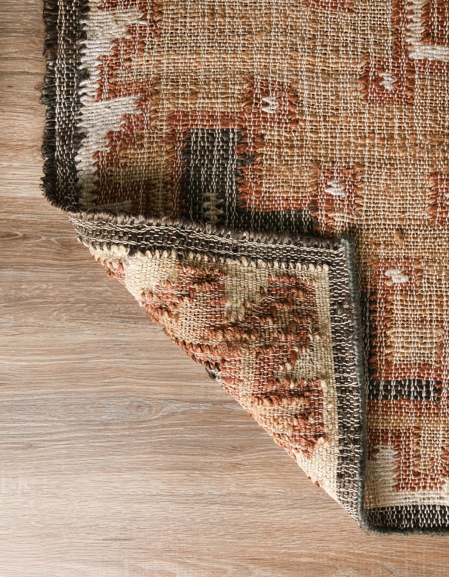 5' 1 x 8' Hand Woven Kala Handwoven Jute Rug