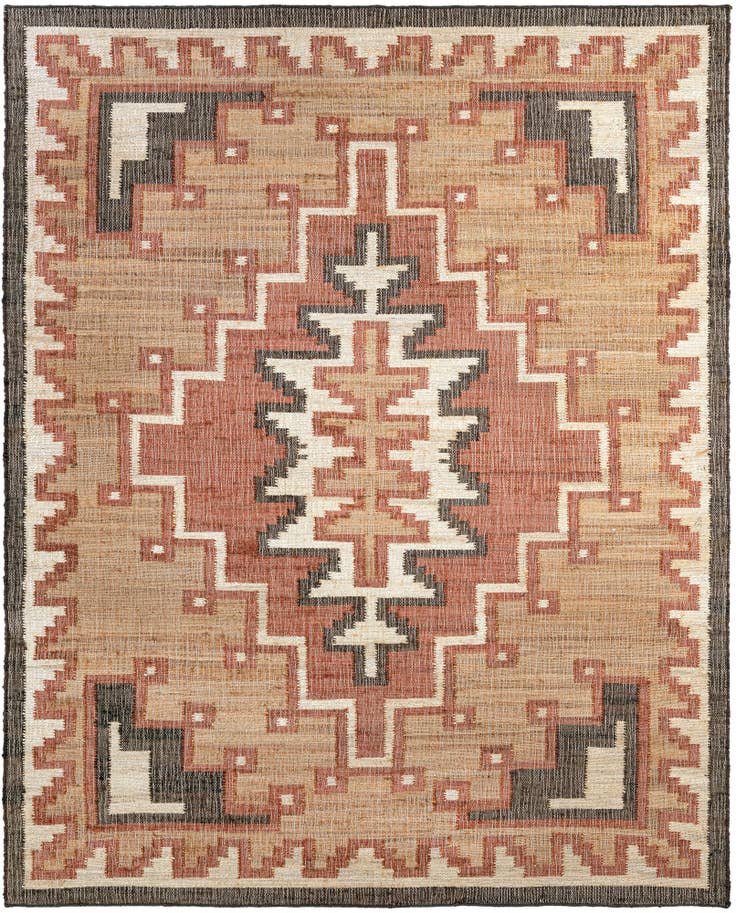 Detail image of 7' 10 x 10' Hand Woven Kala Handwoven Jute Rug