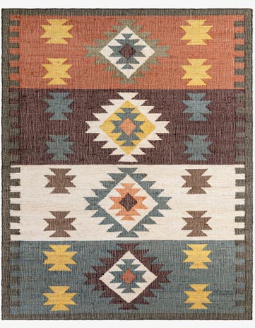 7' 10 x 10' Hand Woven Kala Handwoven Jute Rug