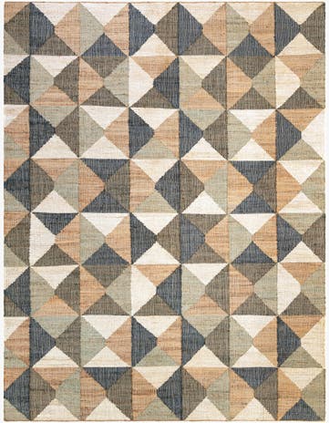 9' x 12' Hand Woven Kala Handwoven Jute Rug