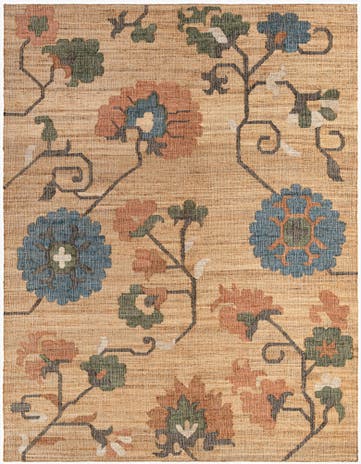 9' x 12' Hand Woven Kala Handwoven Jute Rug