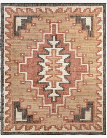 7' 10 x 10' Hand Woven Kala Handwoven Jute Rug
