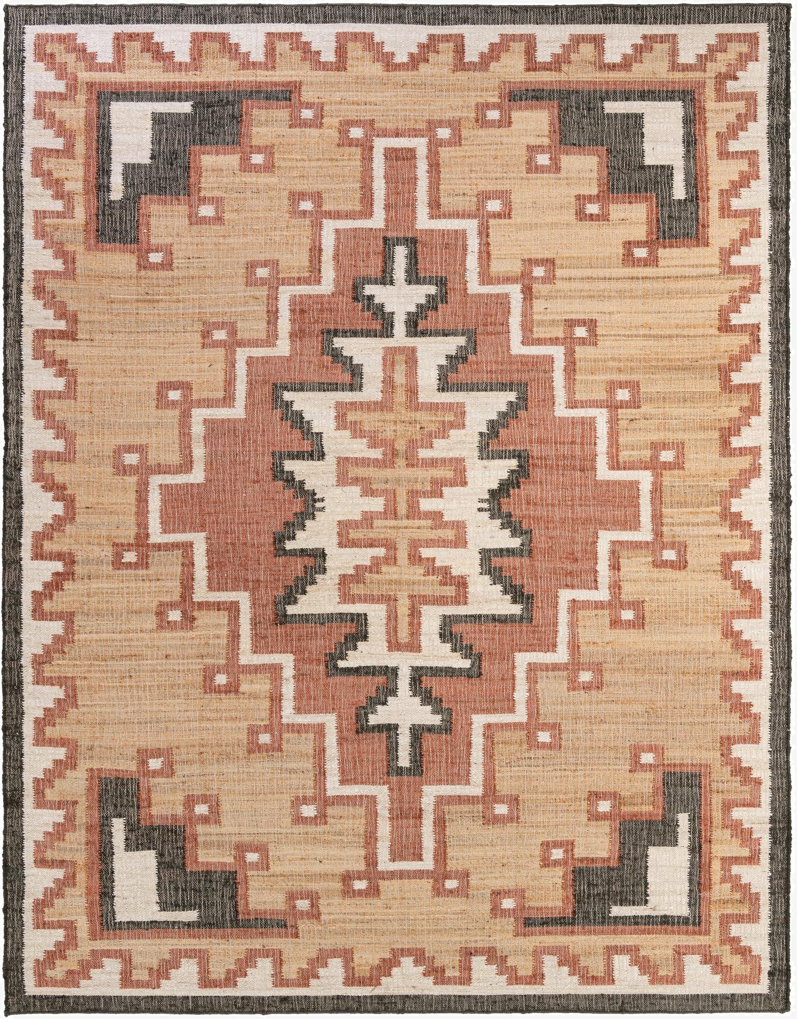 9' x 12'  Hand Woven Kala Handwoven Jute Rug
