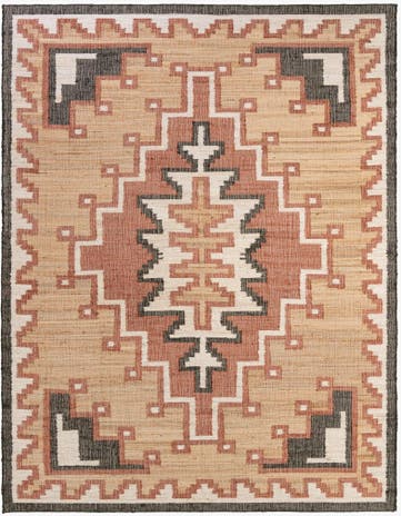 Hand Woven Kala Handwoven Jute Rug