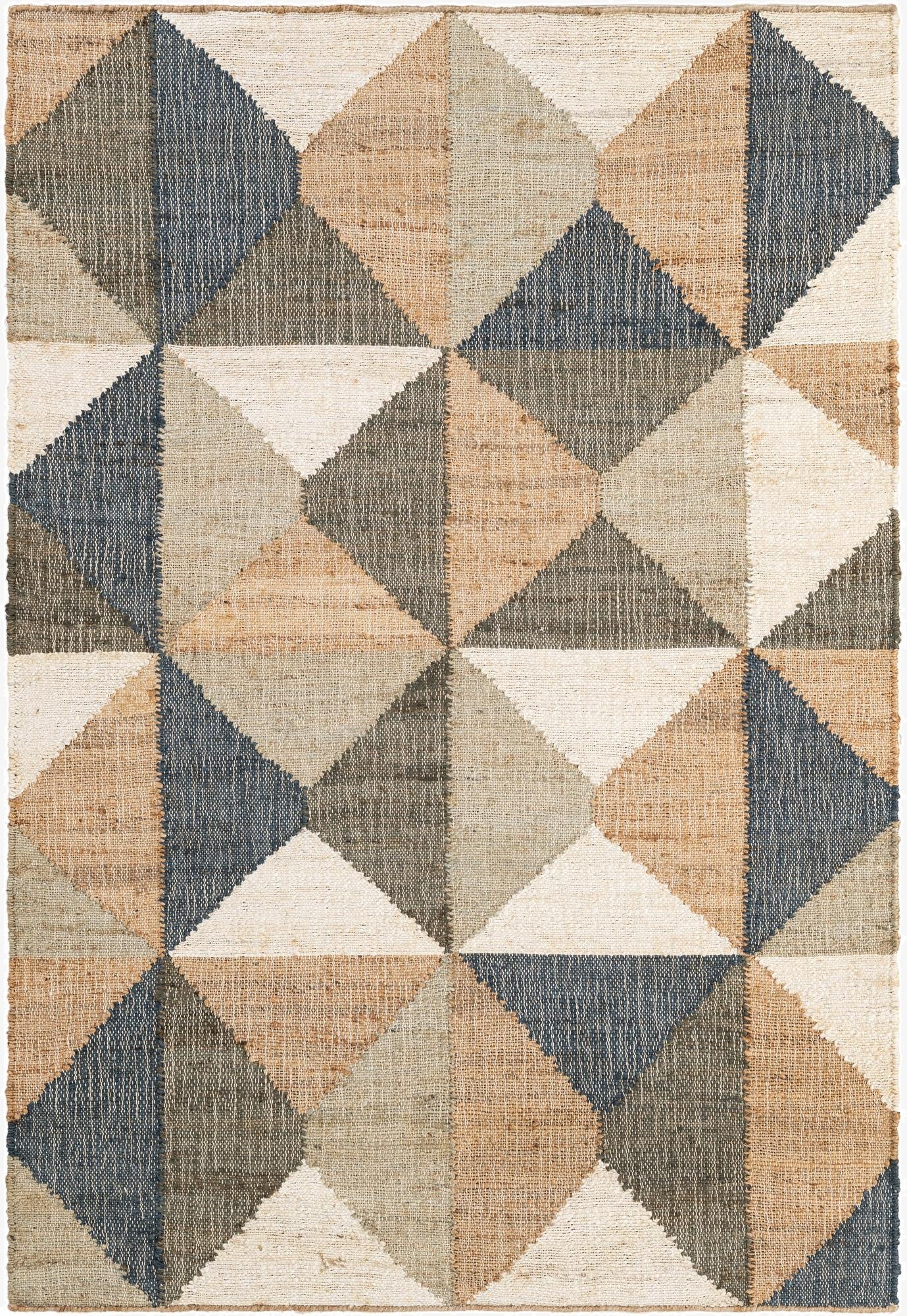 4' 1 x 6' 1  Hand Woven Kala Handwoven Jute Rug