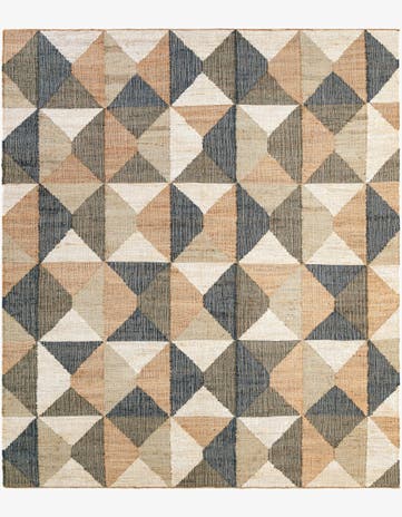 7' 10 x 10' Hand Woven Kala Handwoven Jute Rug