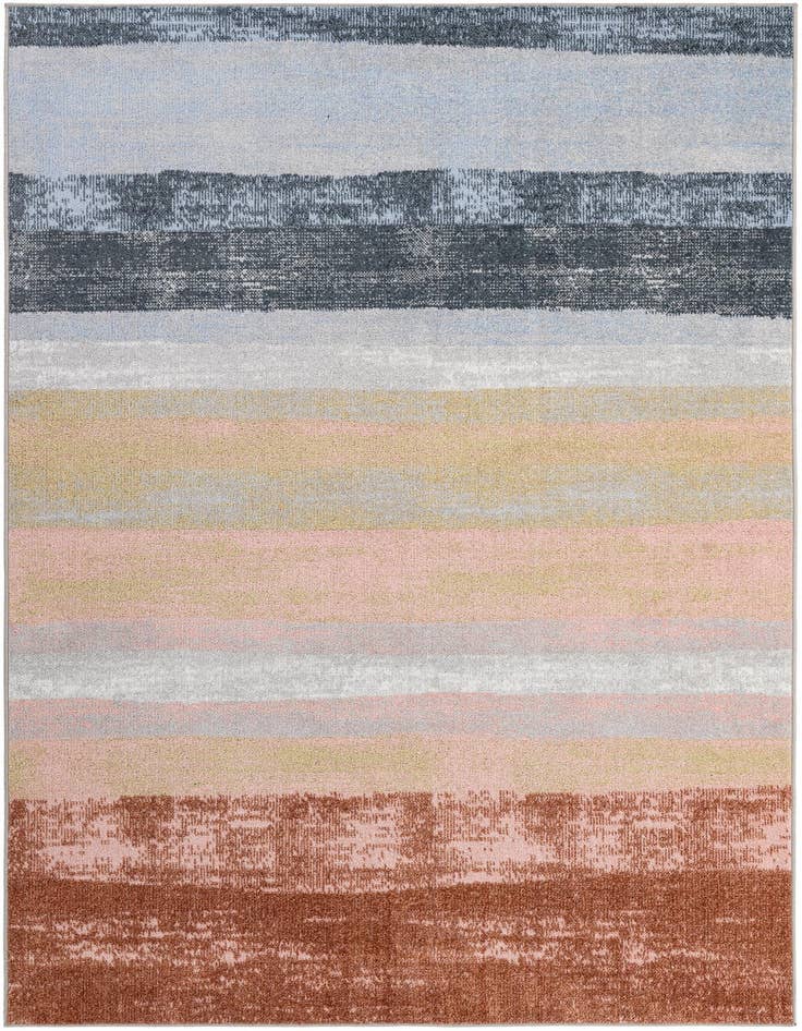 Detail image of 5' 2 x 8' Kamala Washable Rug