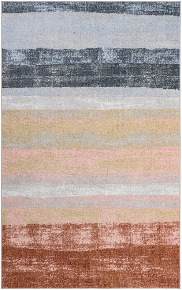 Detail image of 5' 2 x 8' Kamala Washable Rug