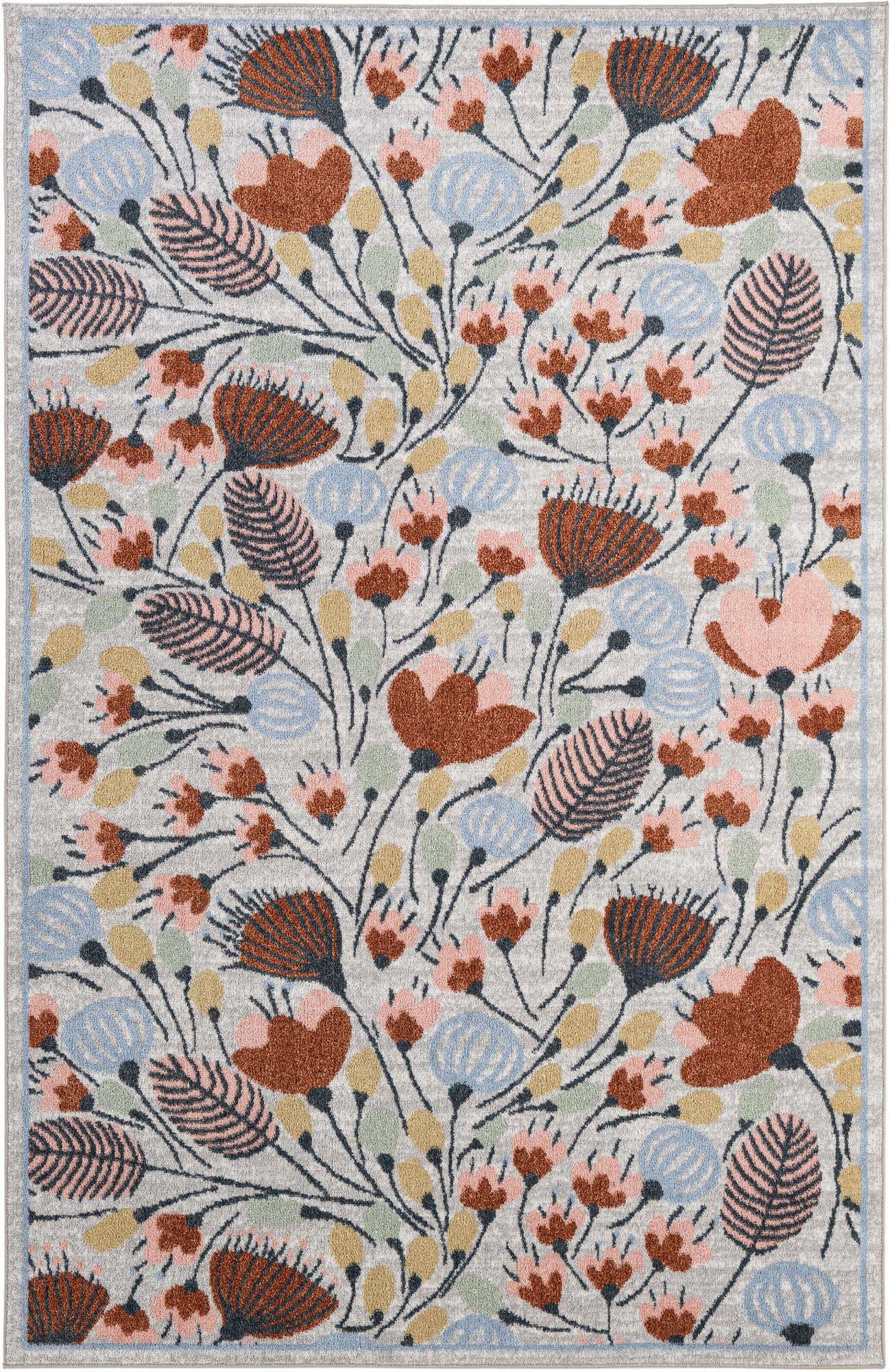 5' 2 x 7' 10 Kamala Washable Rug