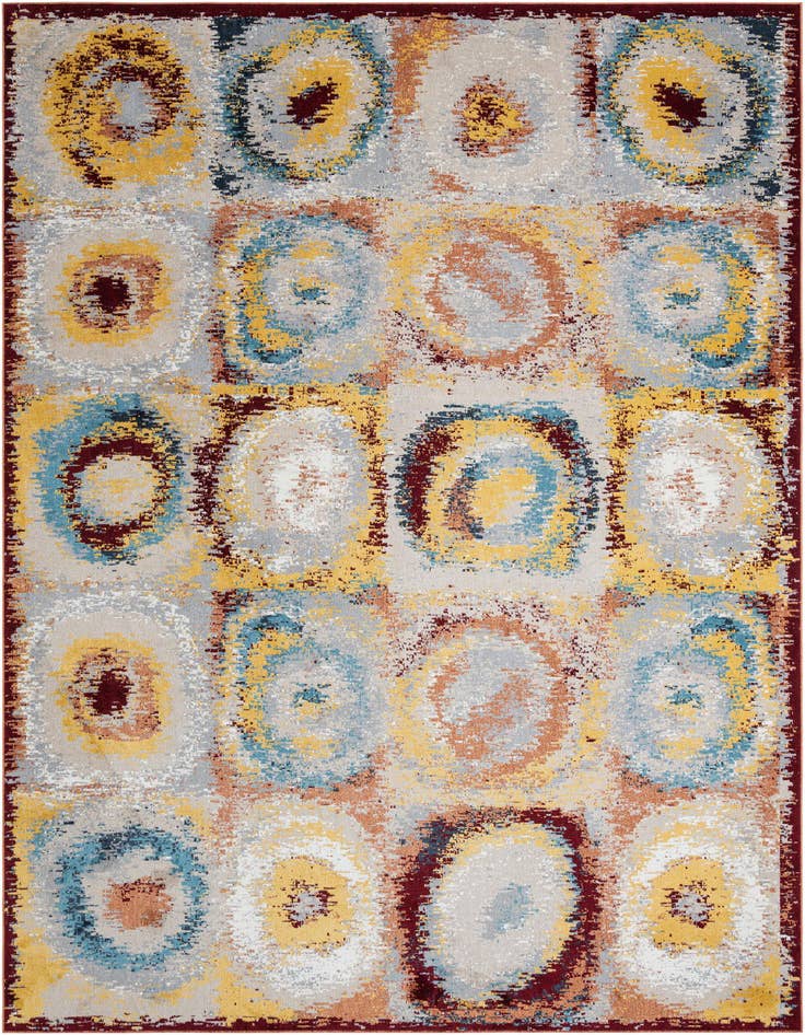 Detail image of 10' x 14' 1 Kamala Washable Rug