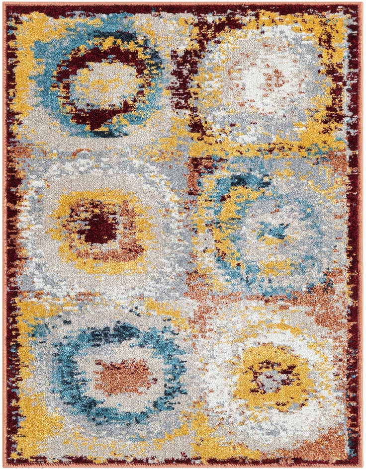 Detail image of 2' x 3' 1 Kamala Washable Rug