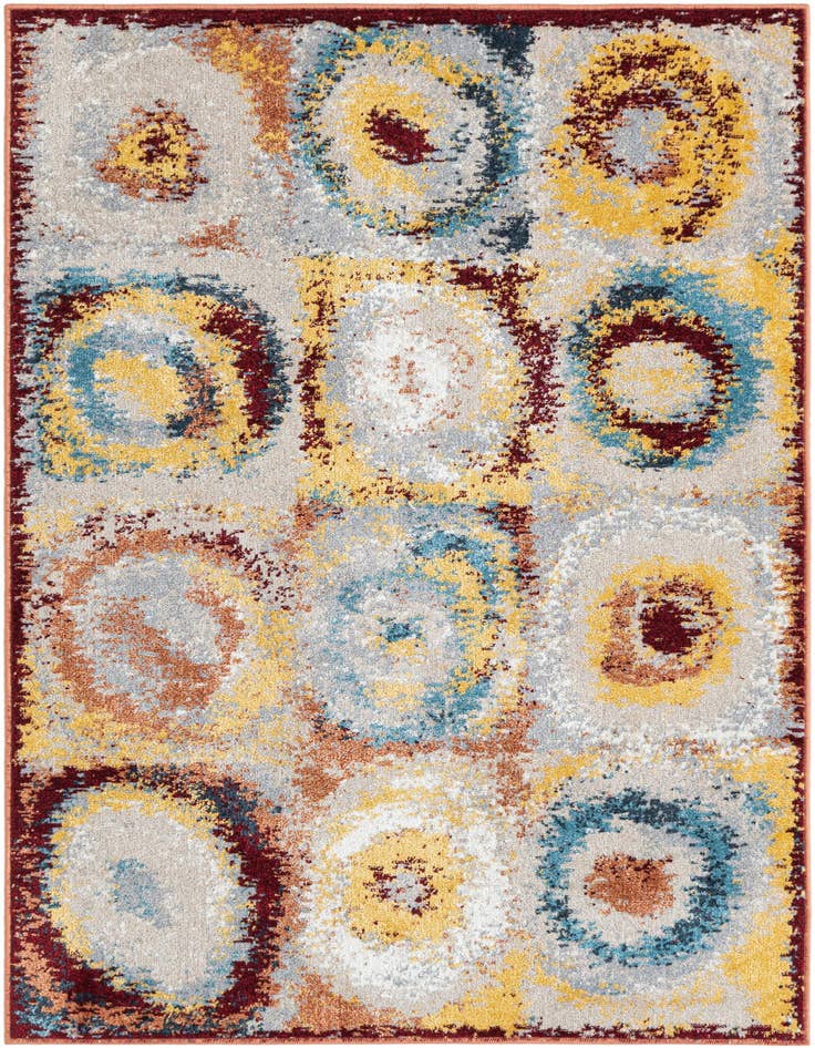 Detail image of 3' 3 x 5' 3 Kamala Washable Rug