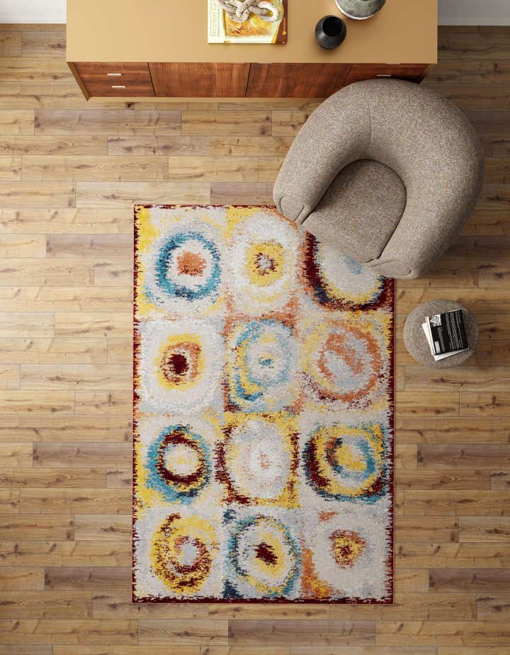 6' 1 x 9' Kamala Washable Rug
