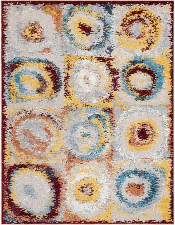 Detail image of 5' 3 x 8' Kamala Washable Rug