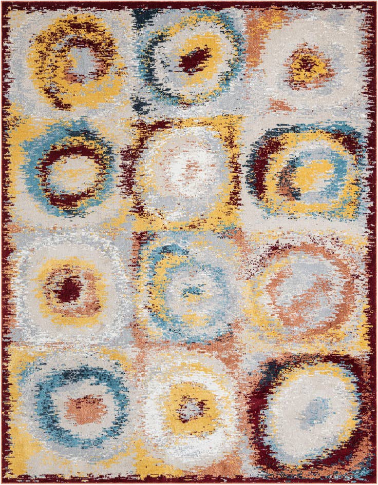 Detail image of 7' 10 x 10' Kamala Washable Rug