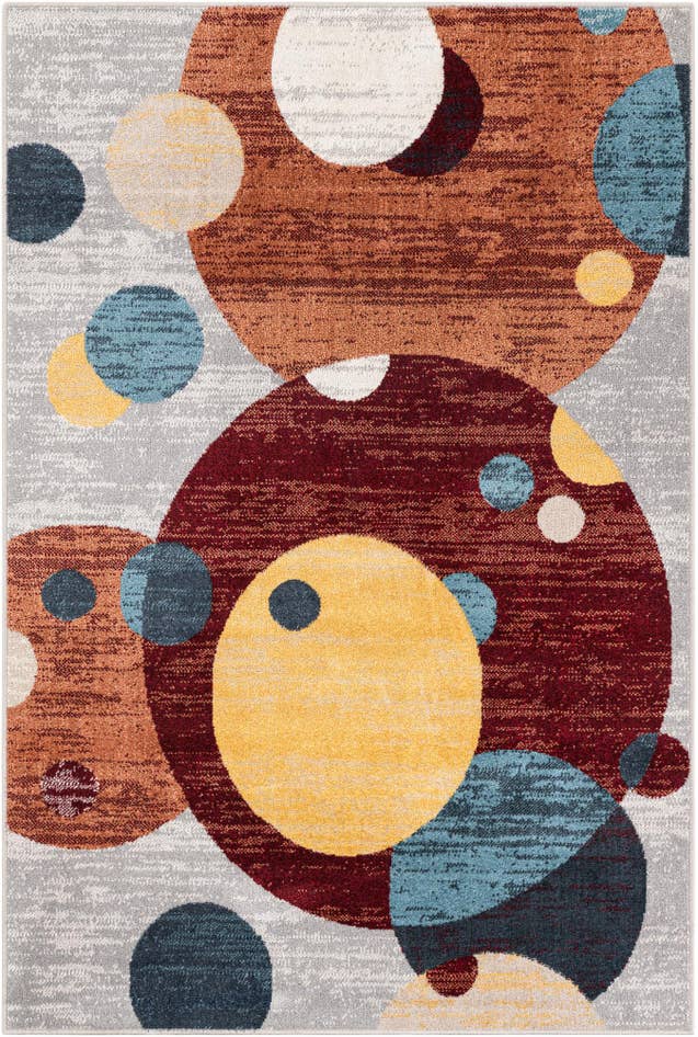 Detail image of 4' 1 x 6' 1 Kamala Washable Rug