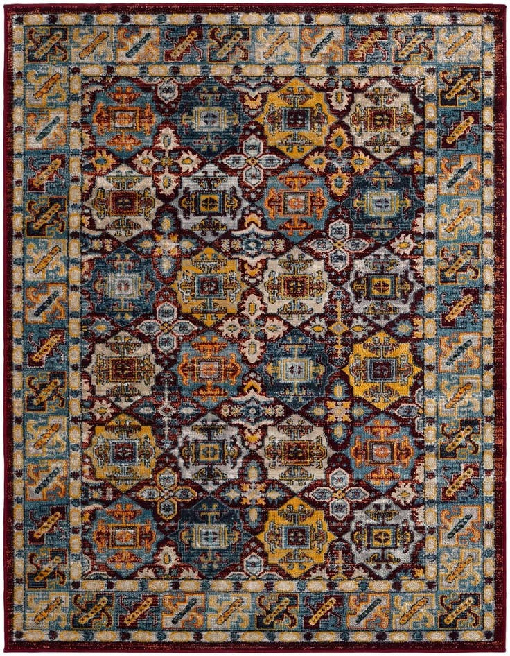 Detail image of 4' x 6' Kamala Washable Rug