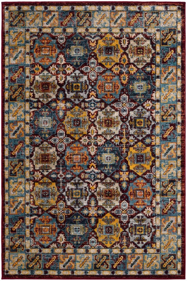 Detail image of 4' x 6' Kamala Washable Rug
