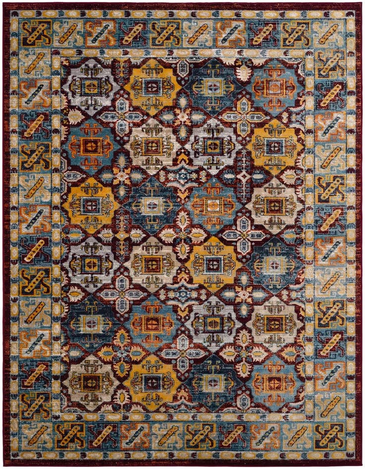 Detail image of 6' x 9' Kamala Washable Rug