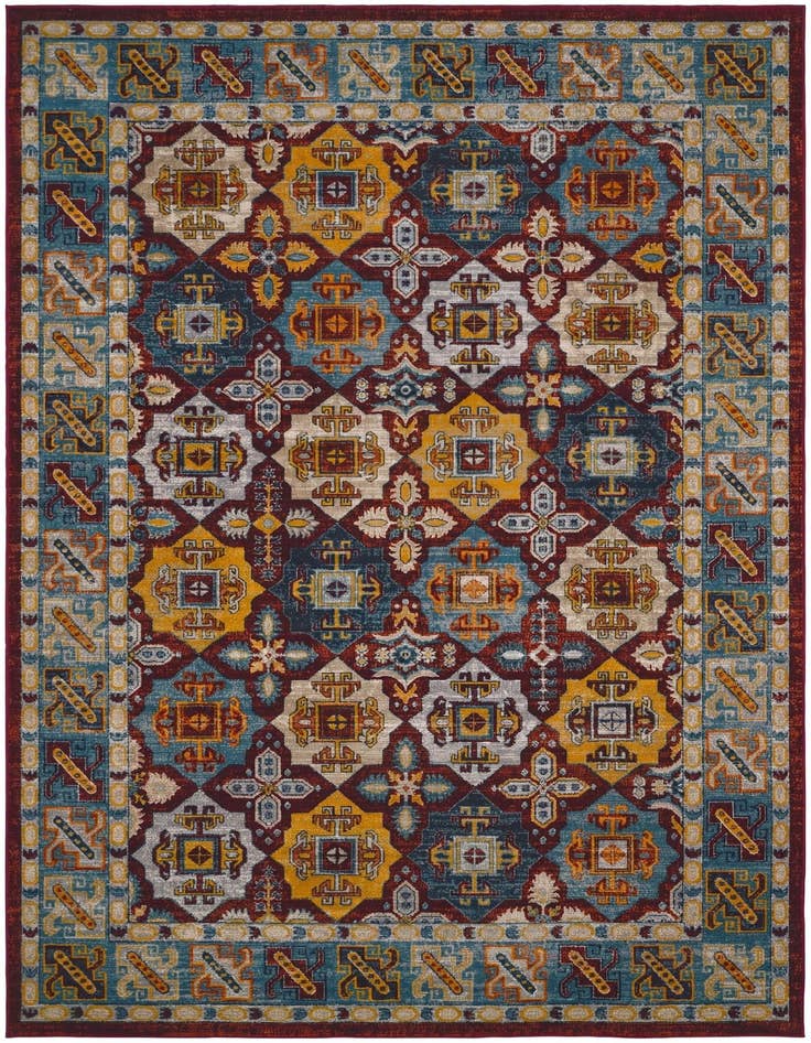 Detail image of 7' x 10' Kamala Washable Rug