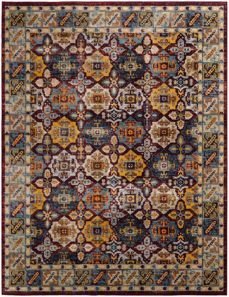 Detail image of 7' 10 x 10' Kamala Washable Rug