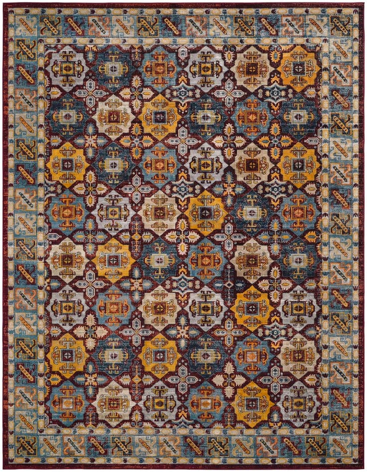 Detail image of 9' x 12' Kamala Washable Rug