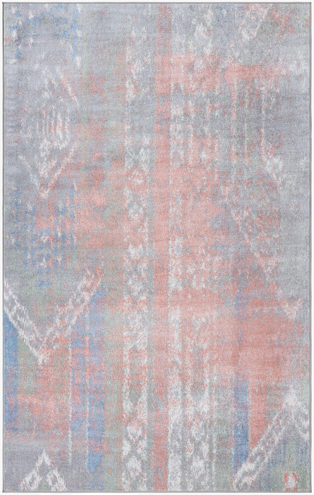 Primary image 5' 3 x 8' Kamala Washable Rug