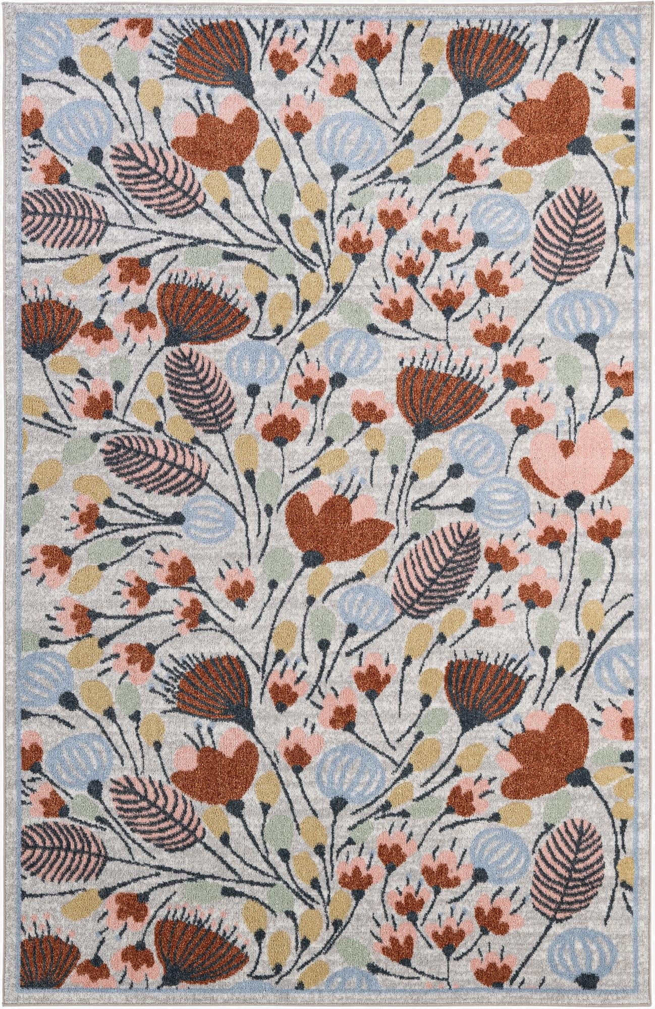 5' 2 x 7' 10 Kamala Washable Rug