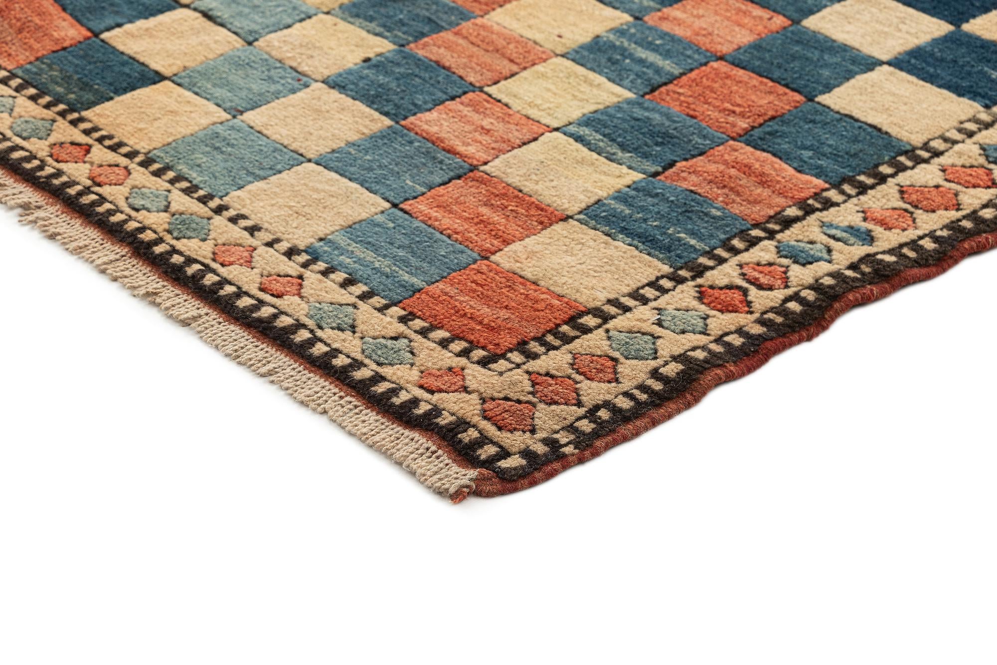 4' 4 x 7' 4 Hand Knotted Kars Wool Rug