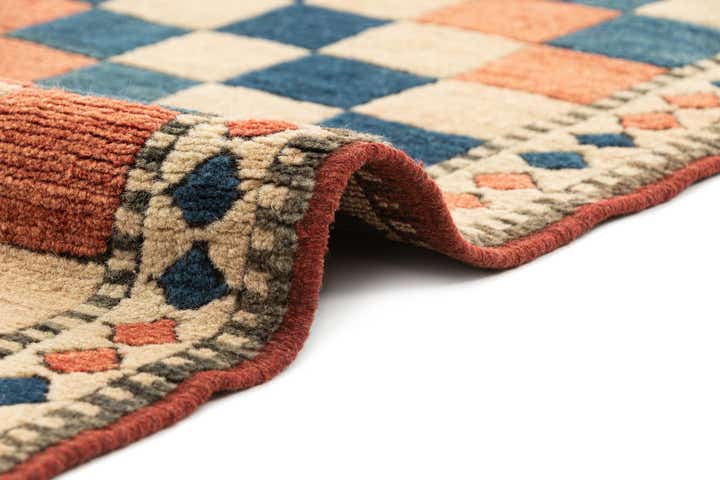 4' 4 x 7' 4 Hand Knotted Kars Wool Rug