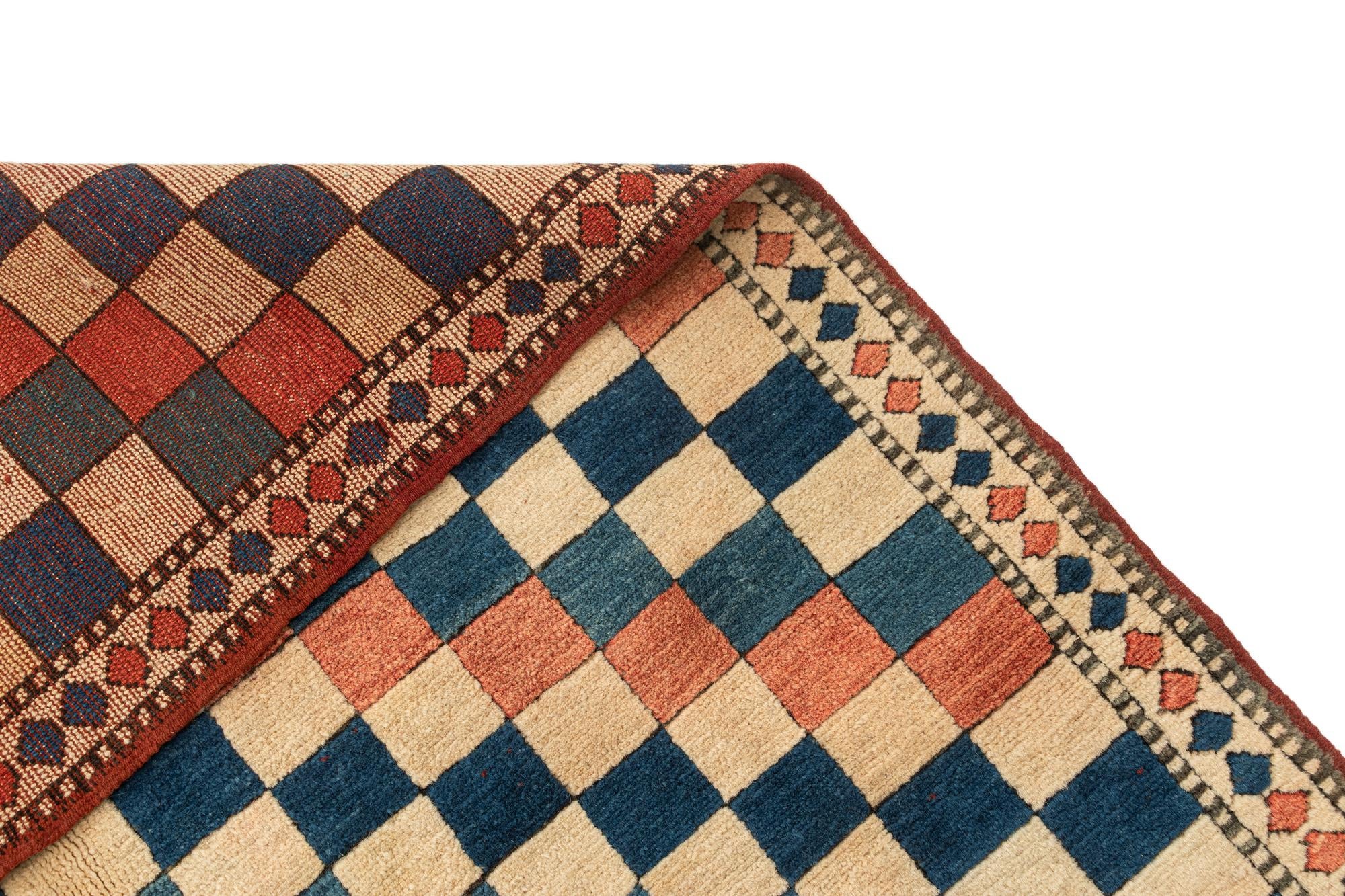 4' 4 x 7' 4 Hand Knotted Kars Wool Rug