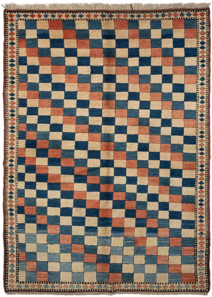 4' 4 x 7' 4 Hand Knotted Kars Wool Rug