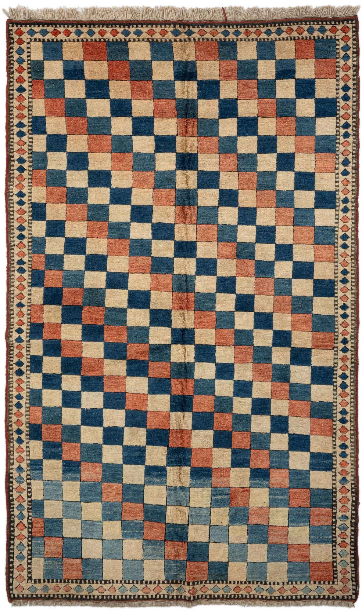 4' 4 x 7' 4 Hand Knotted Kars Wool Rug