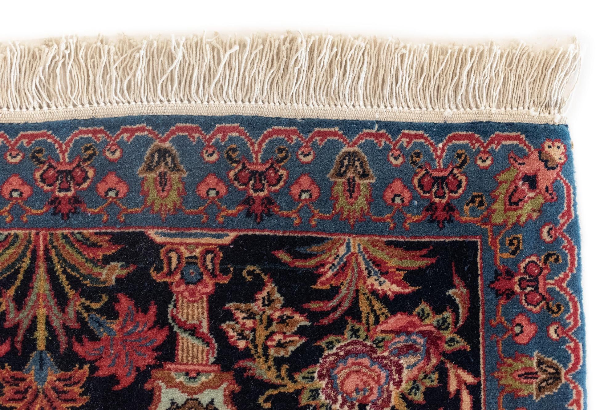 4' 8 x 6' 7 Kashan Wool Rug