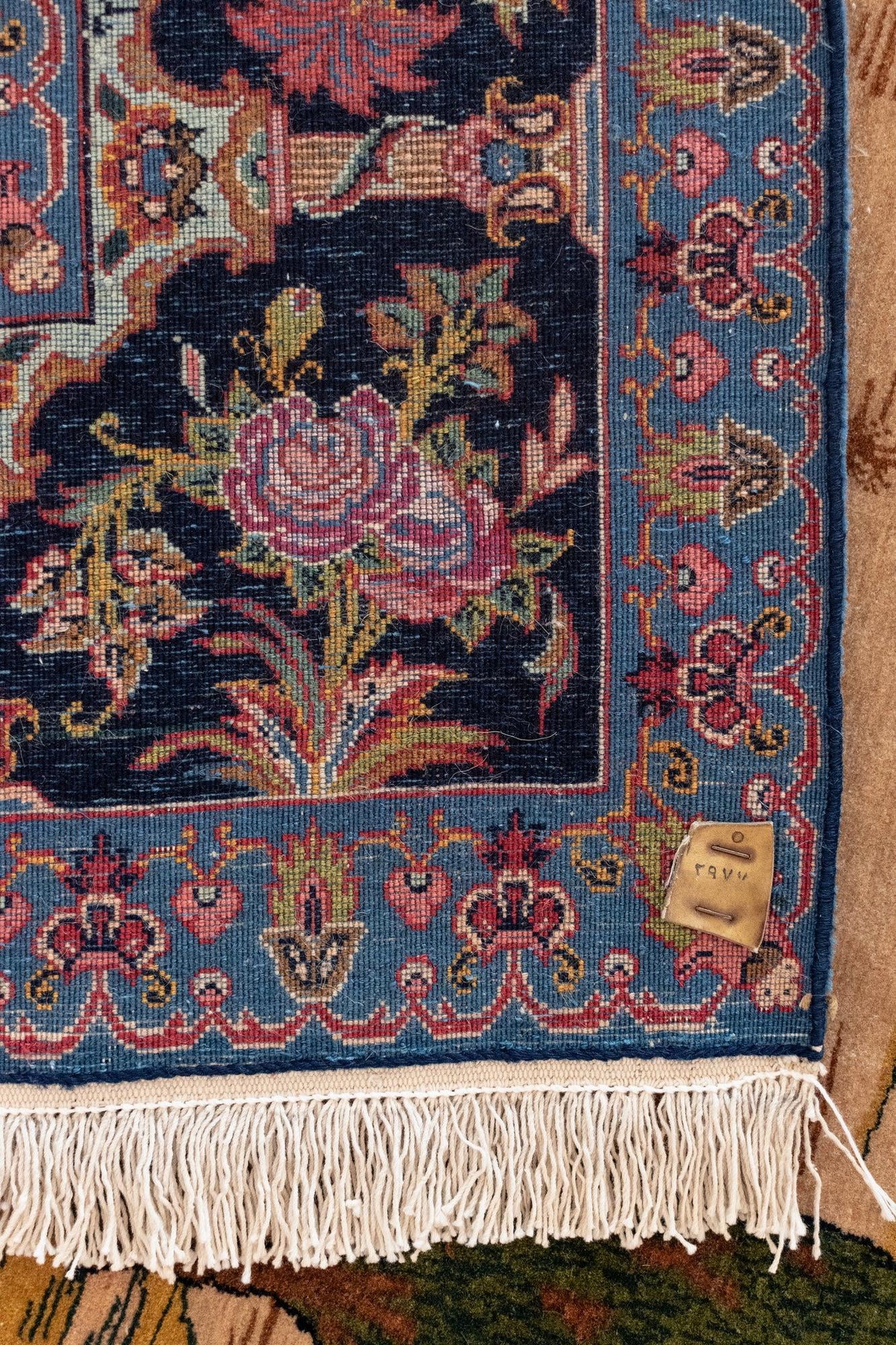 4' 8 x 6' 7 Kashan Wool Rug