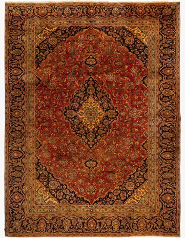 7' 5 x 10' Kashan Rug