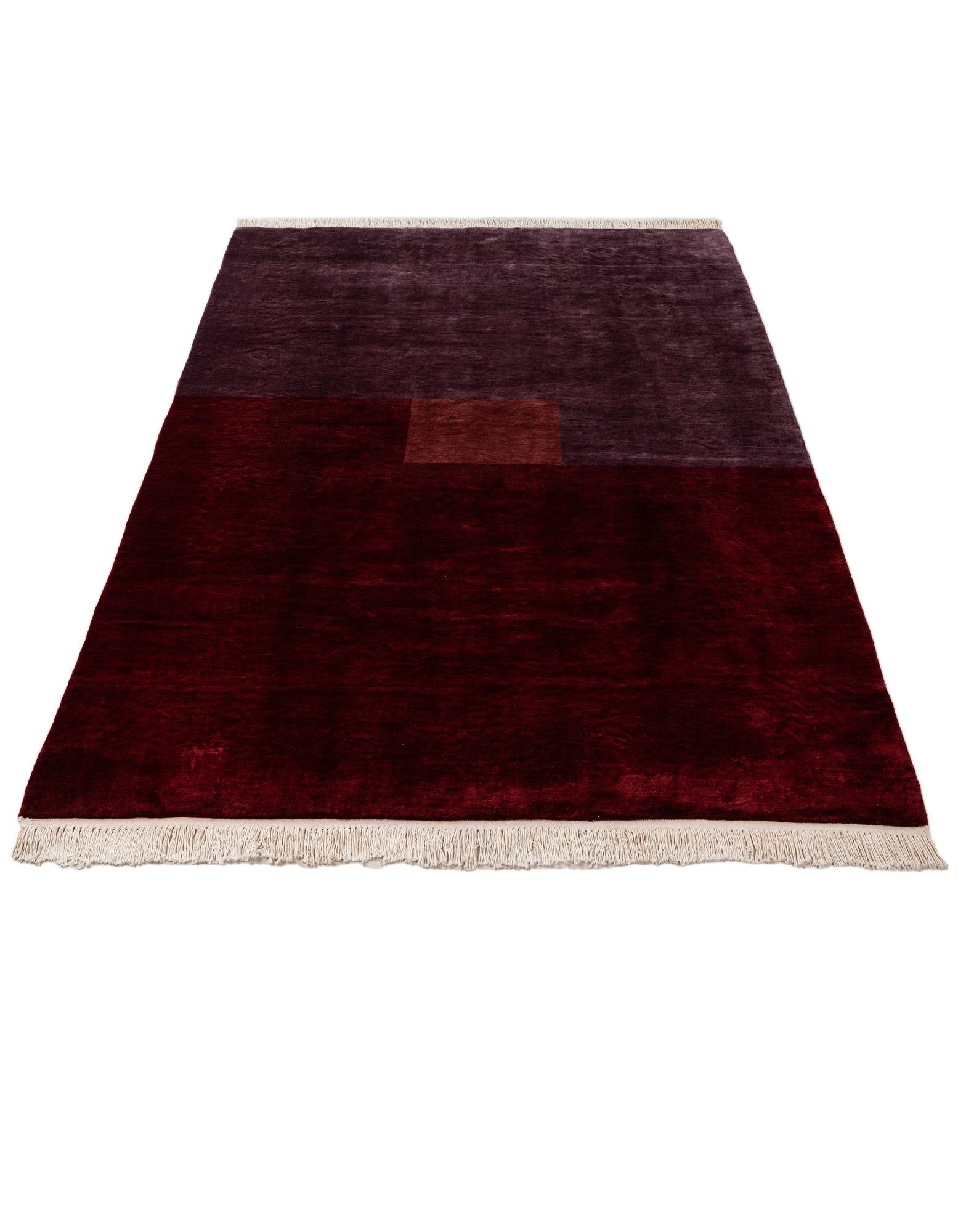 5' 3 x 8' 4 Hand Knotted Kashkuli Gabbeh Wool Rug