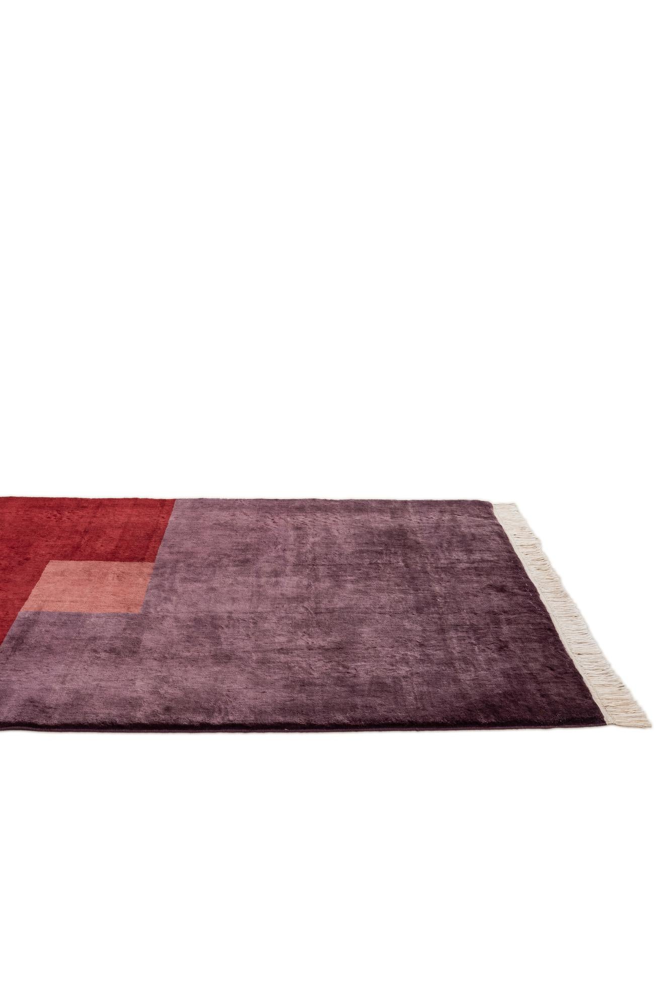 5' 3 x 8' 4 Hand Knotted Kashkuli Gabbeh Wool Rug