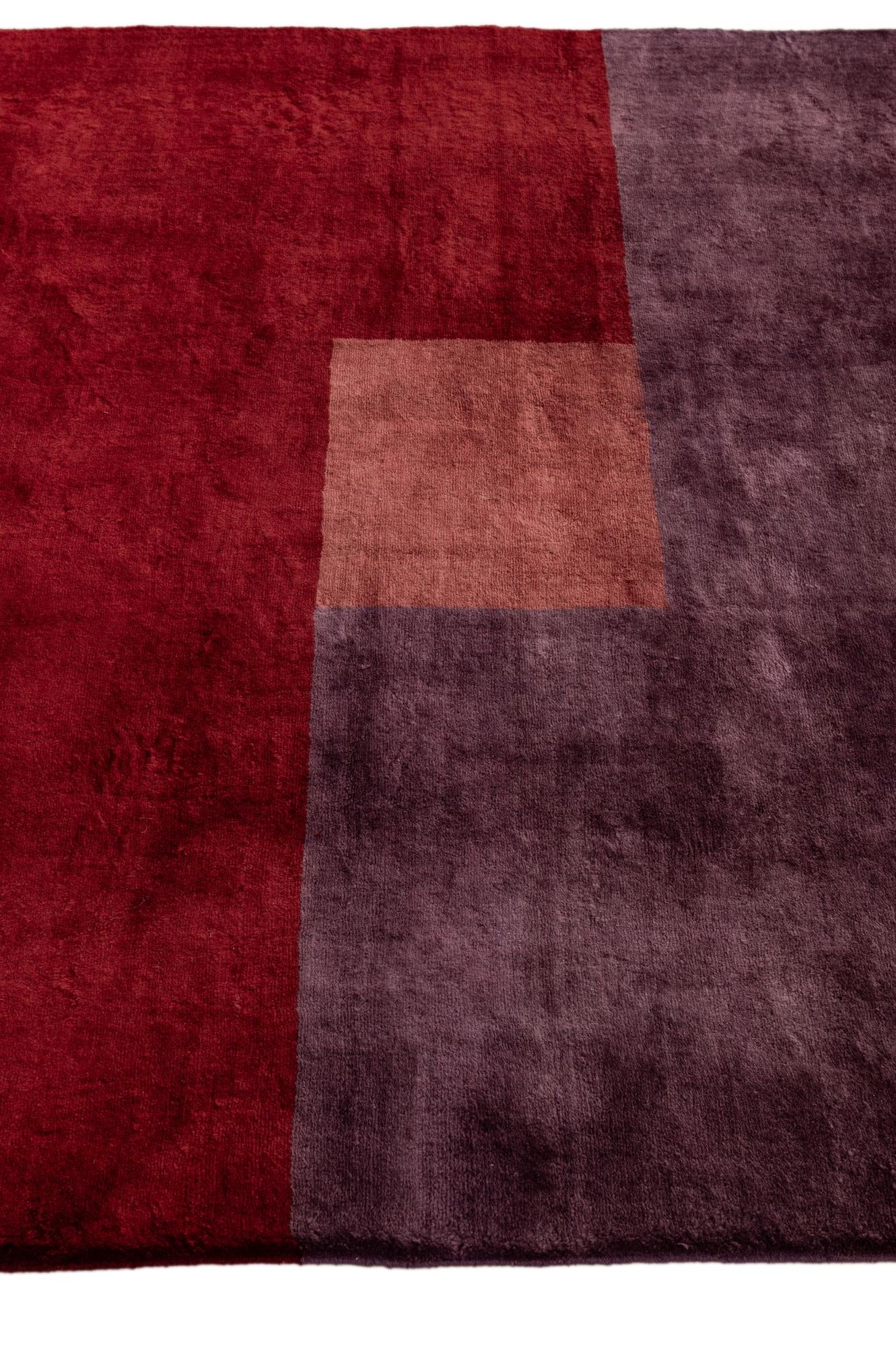 5' 3 x 8' 4 Hand Knotted Kashkuli Gabbeh Wool Rug